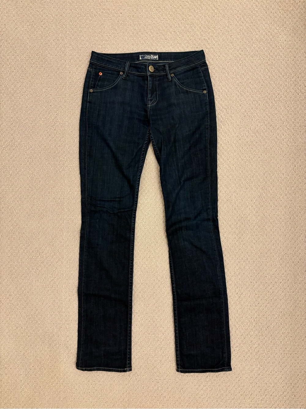 Hudson Jeans Women's Skinny Dark Navy Denim